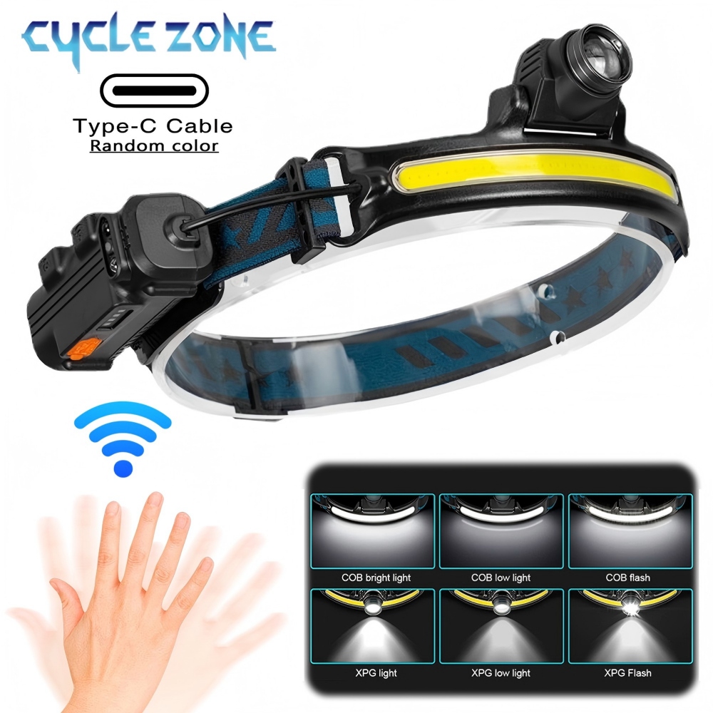 Outdoor Adventure Zone - Poderoso sensor de led farol zoom