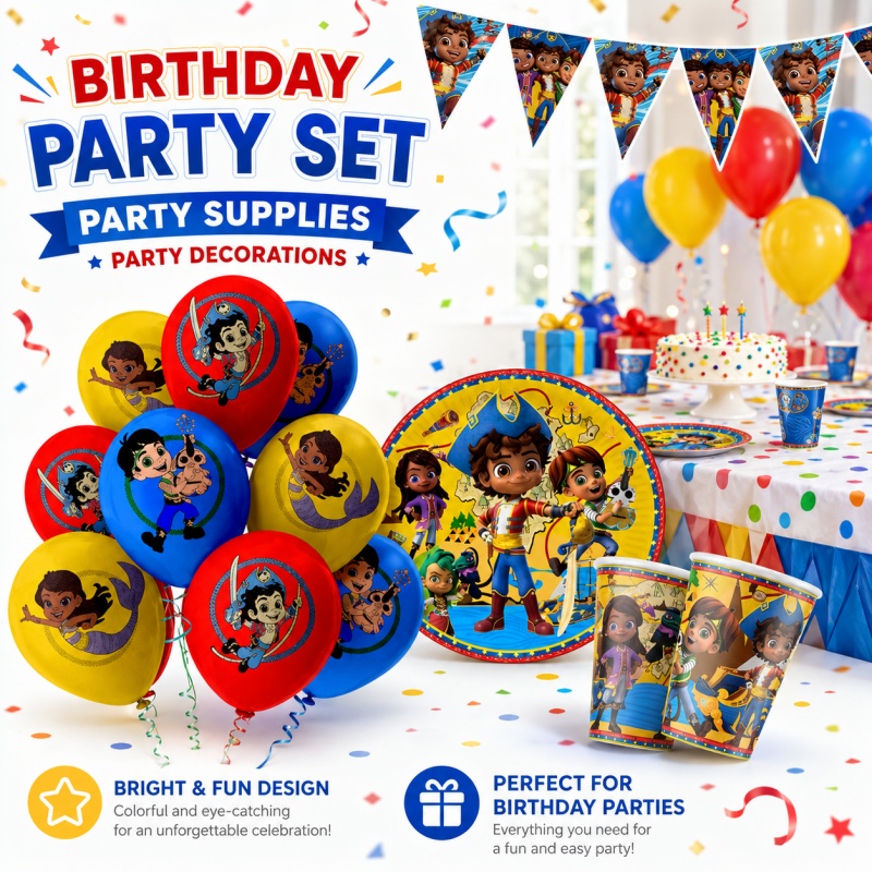 Outdoor Adventure Birthday Party - Decoração de Festa de Aniversário Santiago