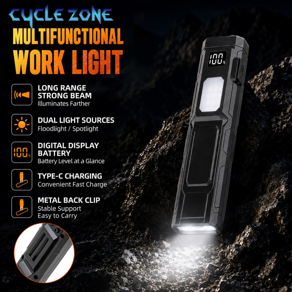 Outdoor Adventure Zone - Lanterna LED portátil de bolso tipo