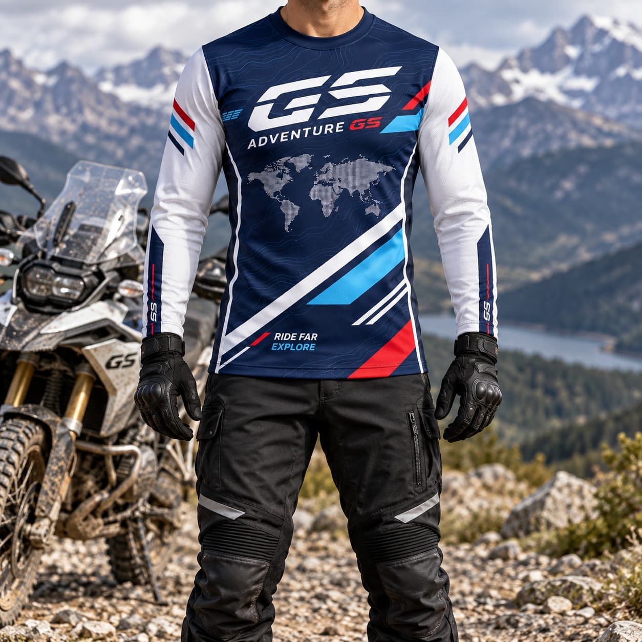 Camiseta de manga comprida par - Outdoor Adventure Outfit avaliação e preço
