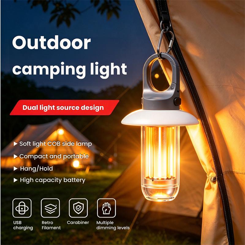 Lanterna LED recarregável com  - Outdoor Adventure Trips avaliação e preço