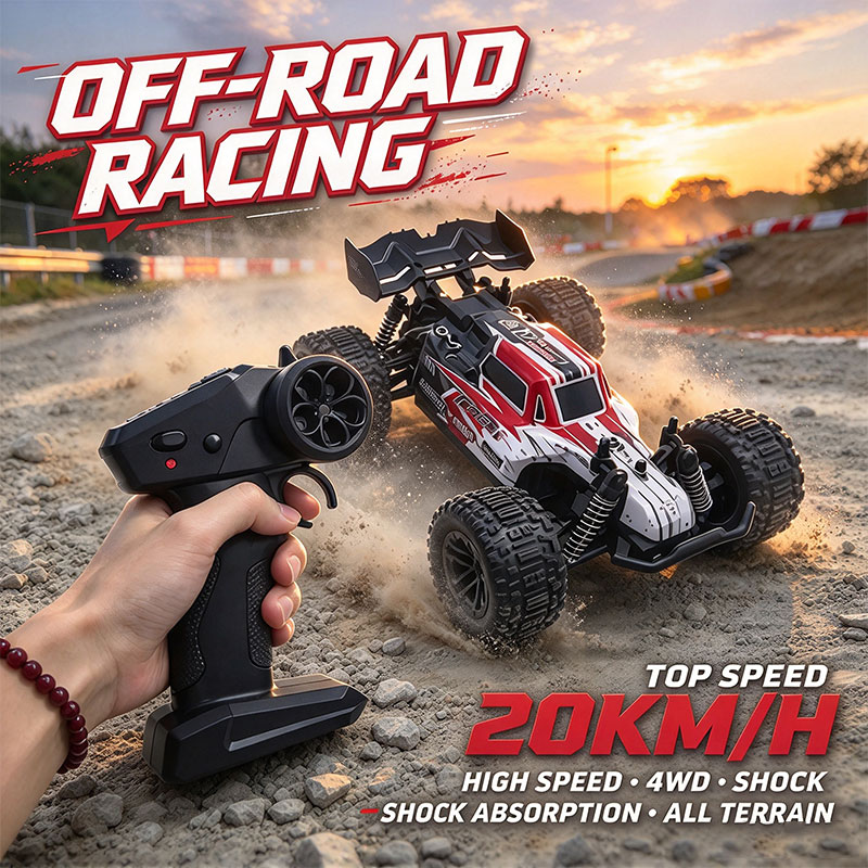 Novo Carro RC 20KM/H, Caminhão - Outdoor Adventure Kit For Kids avaliação e preço