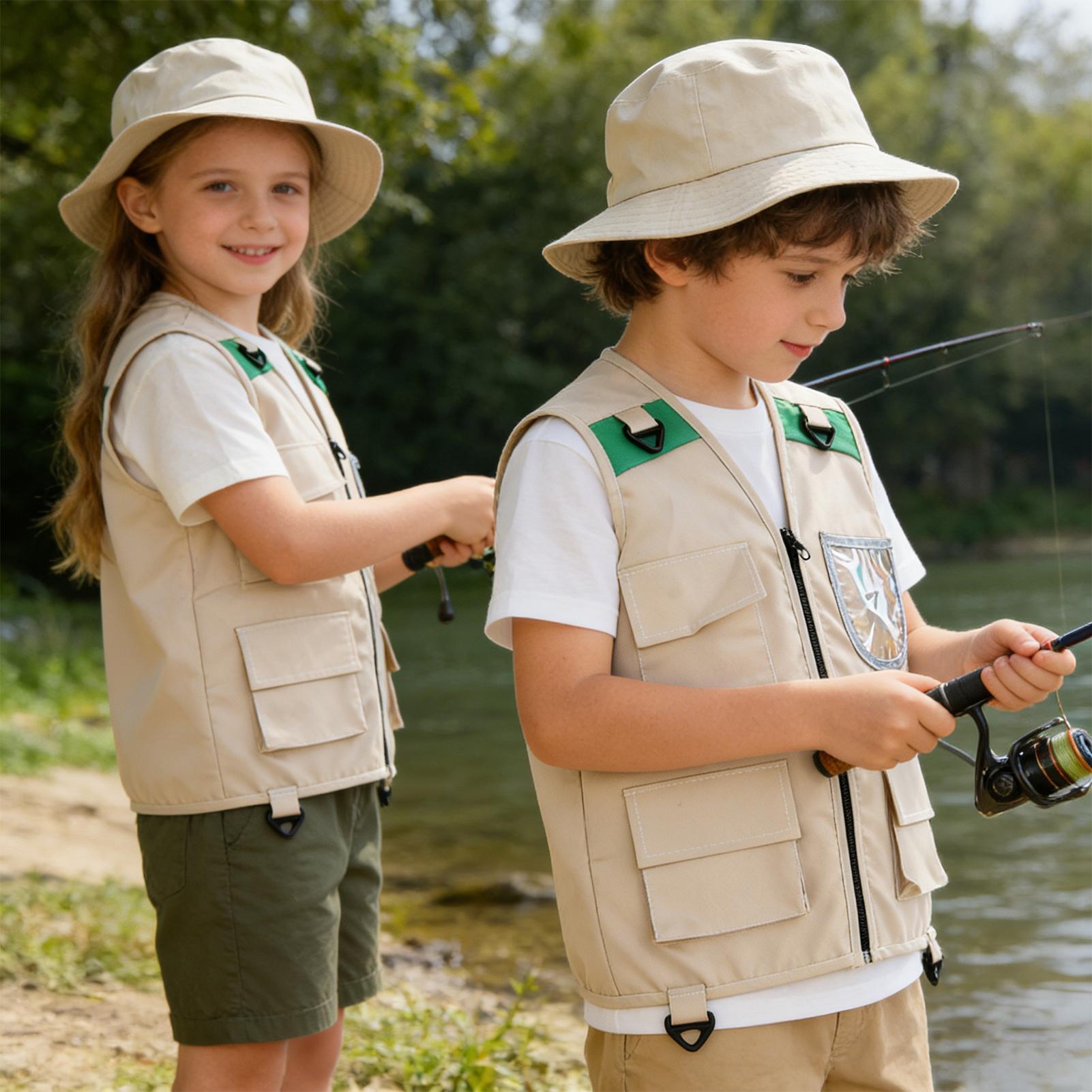 Colete e chapéu de explorador  - Outdoor Adventure Kit For Kids avaliação e preço